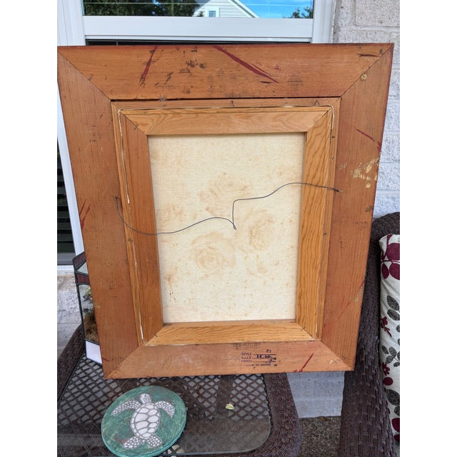 Mauve Istvan Szajko Painting For Sale - Image 8 of 8