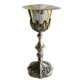 Portuguese Silver Chalice in Box 19 Century For Sale