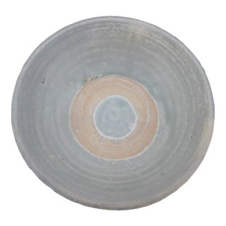 Japanese Ceremony Chawan Celadon Summer Matcha Tea Bowl Pottery For Sale