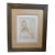1960s Framed and Matted Salvador Dalí's Divine Comedy Woodcut For Sale