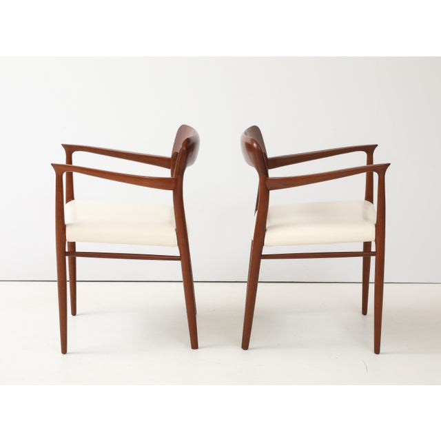 Niels Otto Moller Model 77 & 56 Teak Dining Chairs Set of 10 For Sale - Image 17 of 18