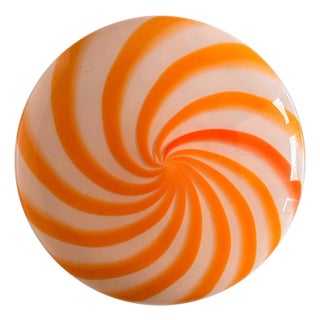 Italian Clear Amber Swirls Wall Sconce in Murano Glass by Simoeng For Sale