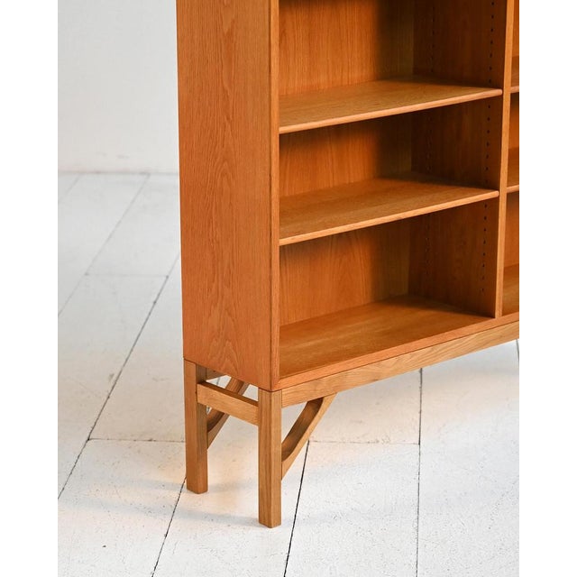 Model 154 Bookcase by Børge Mogensen for FDB, 1960s For Sale - Image 6 of 11