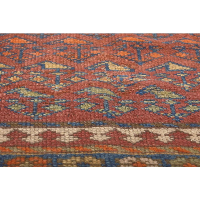 Early 20th Century Early 20th Century Antique Persian Malayer Rug, 03'08 X 04'08 For Sale - Image 5 of 10