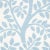 Schumacher Sample - Schumacher Temple Garden II Fabric in Sky on Ivory For Sale - Image 4 of 5
