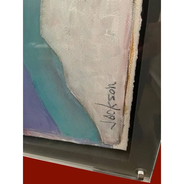 1970s Figurative Lady Artwork For Sale - Image 4 of 7