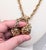 Napier Vintage 1960s Signed Napier Goldtone "Peach" Moonglow Drops Necklace For Sale - Image 4 of 11