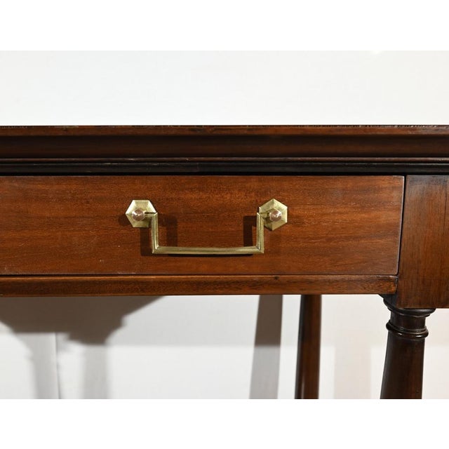 18th Century Louis XVI Mahogany Console For Sale - Image 10 of 18