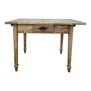 Late 1800s Swedish Pine Dining Table