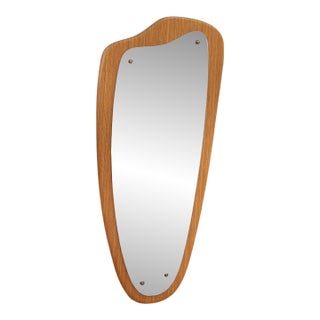 Mid Century Asymmetrical Wall Mirror For Sale