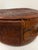 Vintage Peruvian Hand-Tooled Leather Ottoman For Sale - Image 16 of 17