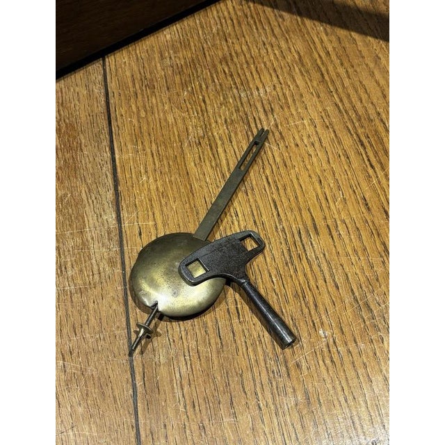 Large Victorian Oak Westminster Chime Clock from Winterthalder & Hoffmier For Sale - Image 10 of 18