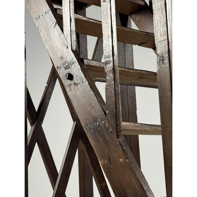 Antique Library Ladder, 1900 For Sale - Image 17 of 18
