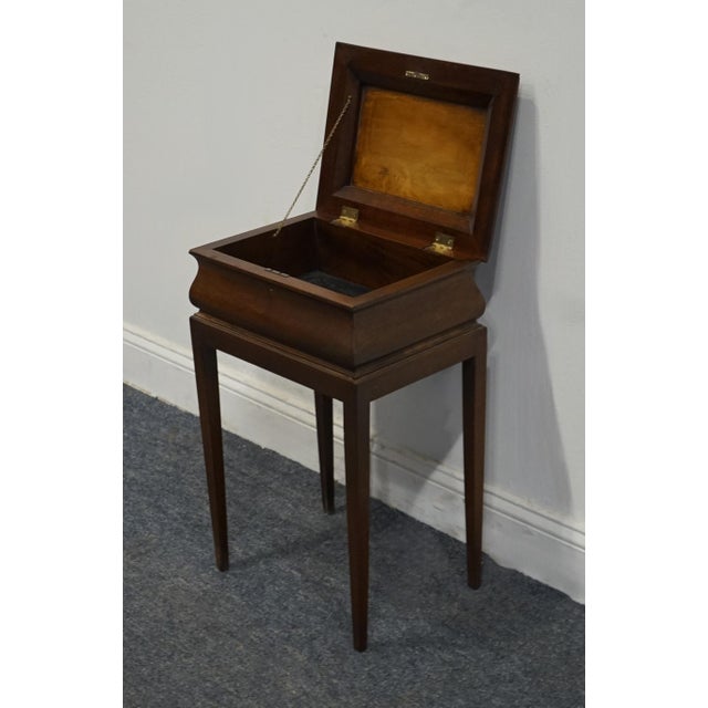 Brandt Furniture Solid Mahogany Traditional Style 15" Jewelry Box / Chest For Sale In Kansas City - Image 6 of 11