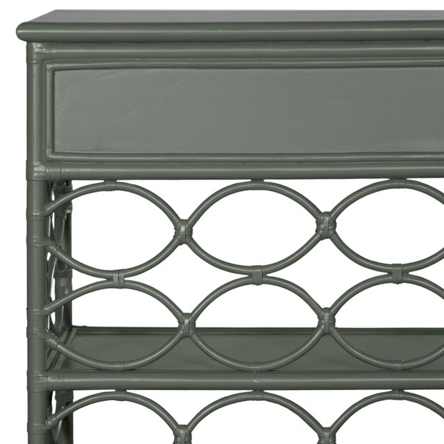 Infinity End Table - Evergreen For Sale - Image 9 of 10