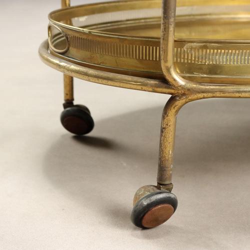 Vintage Brass Trolley, 1960s For Sale - Image 11 of 15