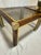 1970s Italian Brass & Faux Tortoiseshell Coffee Table With Pair of End Tables — Romeo Rega Style For Sale - Image 9 of 11