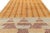 Burnt Orange Contemporary Moroccan Style Geometric Wool Area Rug in Saffron, Ochre & Burgundy For Sale - Image 8 of 12