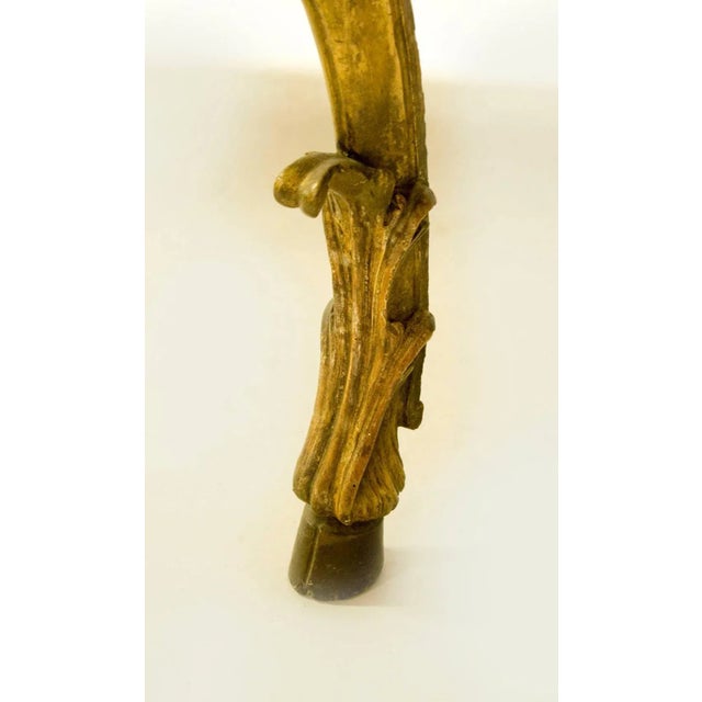 Mid 18th Century Italian Rococo Painted and Gilded Console For Sale In Sacramento - Image 6 of 10