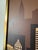 1970s Vintage Franco Modernist Cityscape Acrylic on Canvas Painting – Gold Aluminum Frame For Sale - Image 10 of 11