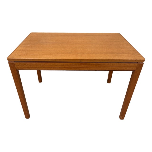 1960 Heggen Norwegian Teak Side Table For Sale