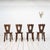 Chairs in the style of Olavi Hanninen, 1960s, Set of 4 For Sale - Image 4 of 7