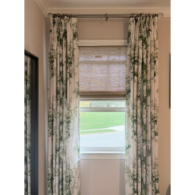 Traditional Cowtan and Tout Pinch Pleat Drapes For Sale - Image 3 of 5