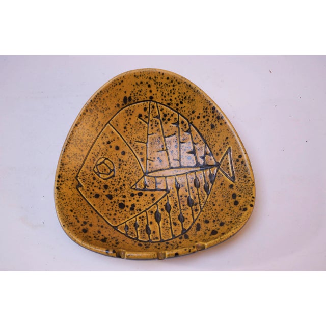 Vintage Ceramic Fish Ashtray / Decorative Dish by Marc Bellaire For Sale - Image 13 of 13