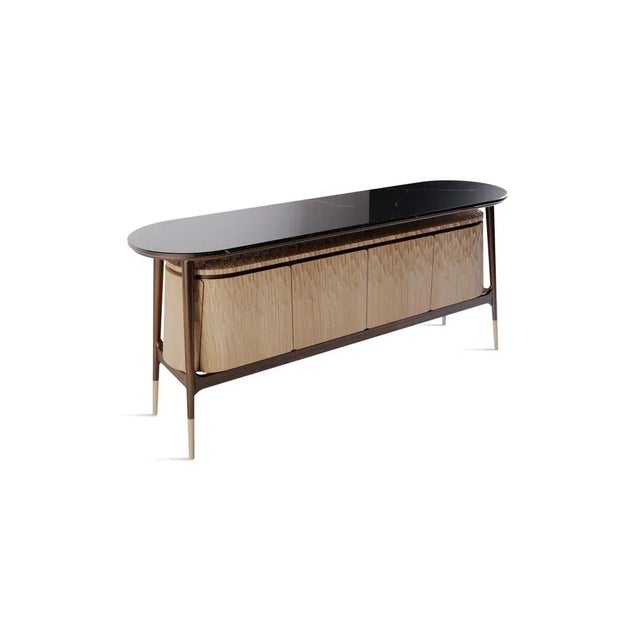 At-Turaif Sideboard by Alma De Luce For Sale - Image 4 of 10