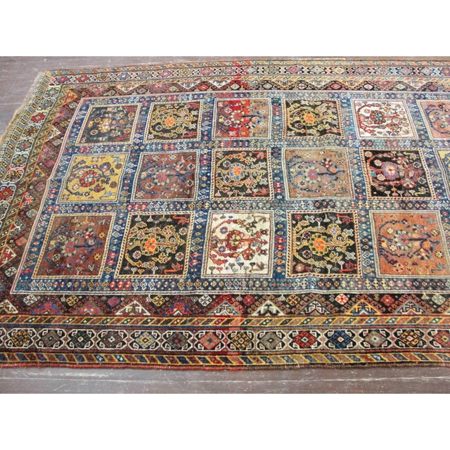 Material: Hand-spun wool on wool foundation Quality: Fine tribal weave with excellent natural vegetable dyes This...