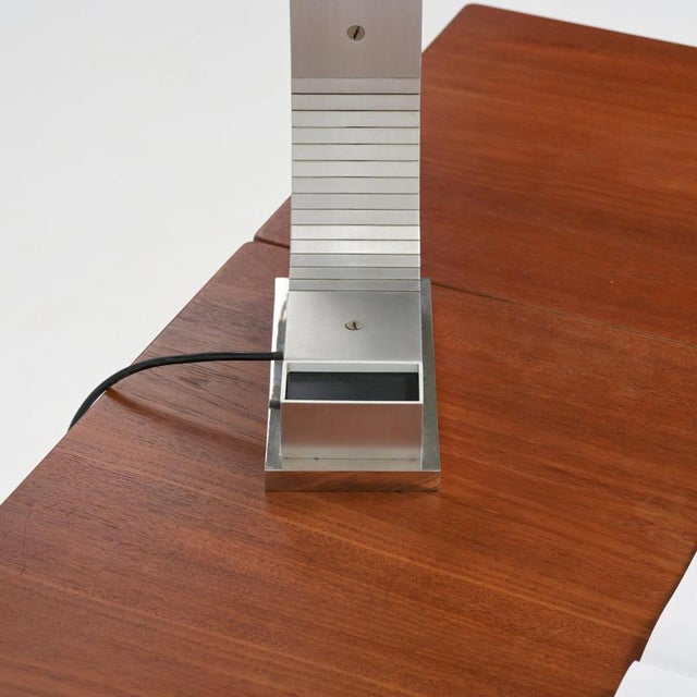 Metal Aluminum Lamp attributed to Serge Mouille, 1950s For Sale - Image 7 of 11