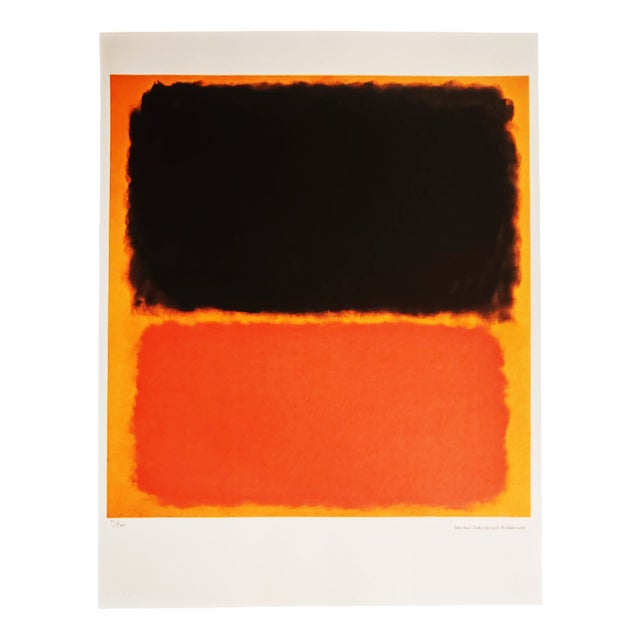 After Mark Rothko, Composition, 1980s, Lithograph For Sale