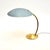 1960s Vintage French Enamelled Tole and Brass Desk Lamp, 1960s For Sale - Image 5 of 10