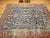 French Country 19th Century Persian Heriz Serapi, Handwoven Allover Tree of Life Pattern, Navy & Brick Red, 9’ X 12’ For Sale - Image 3 of 12