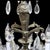 Crystal & Gilt Bronze 15-Light Chandelier C1940 For Sale - Image 4 of 10
