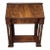 1930’s Transitional Flame Mahogany Empire Revival Slant Top Desk For Sale