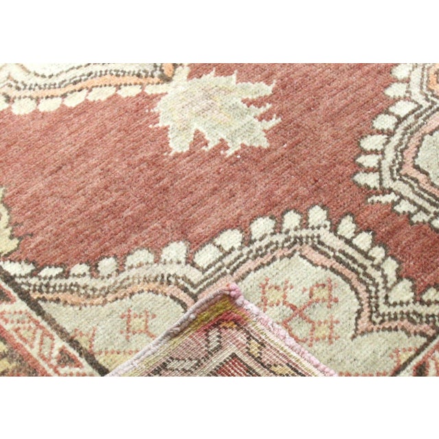 1960s Turkish Oushak Rug For Sale - Image 4 of 6