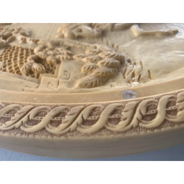 Carved Alabaster Artwork, 1970s For Sale - Image 11 of 18