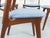 Blue Danish Teak Dining Chairs by Erik Buch for Chr. Christensens Møbelfabrik, 1960s, Set of 6 For Sale - Image 8 of 18