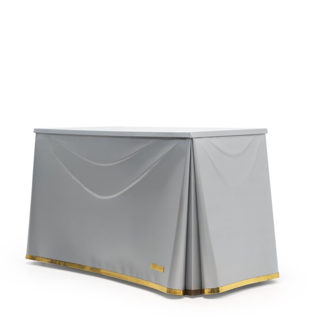 Vintage Draped Table by J. Dickinson for Sutherland, 1990s For Sale - Image 15 of 15