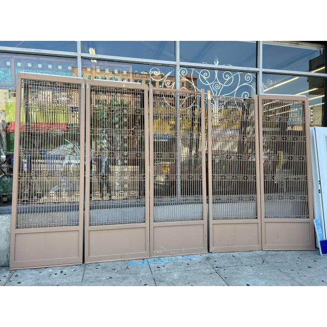 Taupe 1950s Mid-Century Shoji Screens - a Pair For Sale - Image 8 of 11