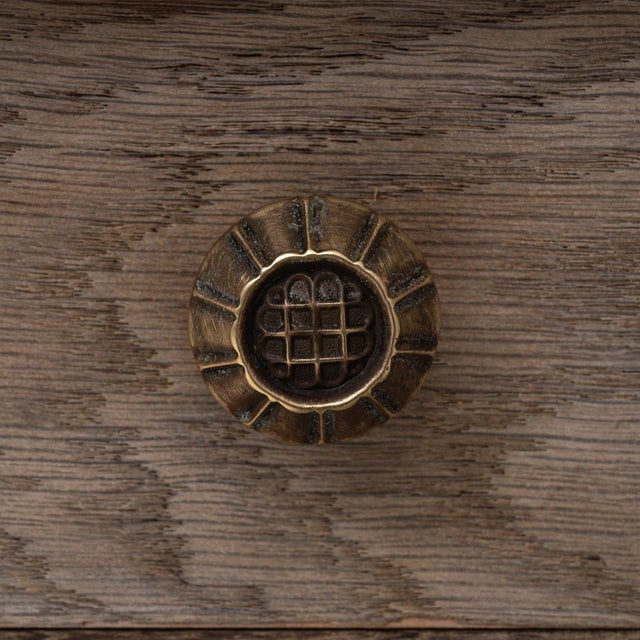 19th Century French Louis XVI Oak Chest of Drawers With Marble Top For Sale - Image 11 of 18