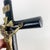 Incredible vintage Jesus Christ crucifix in brass on black wooden cross. Inri above His head. Hook to hang on wall. Lovely...