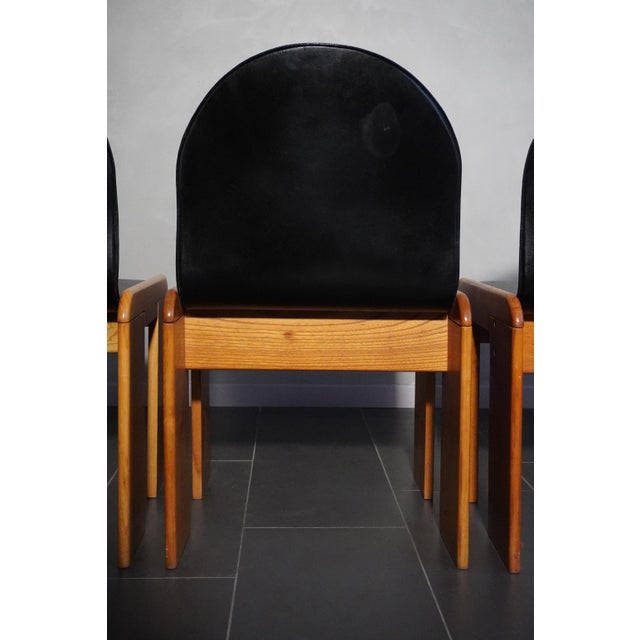 Chairs attributed to Afra and Tobia Scarpa, 1960s, Set of 4 For Sale - Image 17 of 18