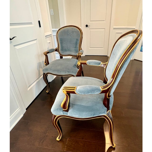 2010s Theodore Alexander Casual Dining Julienne Arm Chair For Sale - Image 5 of 6