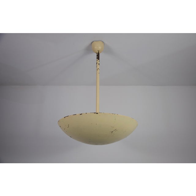 Mid 20th Century Mid-Century Modern Metal Ceiling Lamp Germany, 1960s For Sale - Image 5 of 11