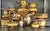 Instant collection: a magnificent and comprehensive 12-piece assemblage of 19th-century English copper lustreware...