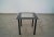 Postmodern 1980’s Postmodern Bauhaus Style Glass Side Table For Sale - Image 3 of 12