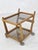 Light Yellow Oak and Glass Serving Table by Guillerme et Chambron for Votre Maison, 1950s For Sale - Image 8 of 8