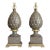 Lamp Pair Artichokes Restored For Sale